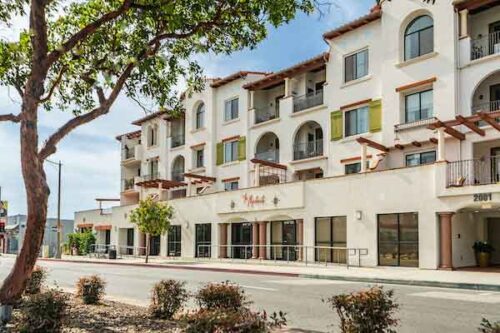 The Montecito 55+ condos at 2001 Artesia Blvd in Redondo Beach
